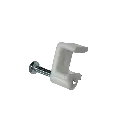 Cable Clip - Flat White.webp