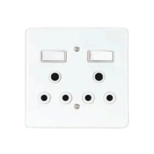 Switch & Socket - Steel - 4x4